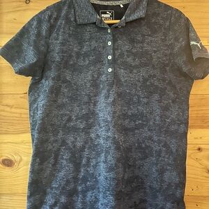 Puma Golf Women’s Dry Cell Performance Dark Blue Polo Shirt